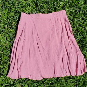 Pink Charlotte Russe Mini Skirt